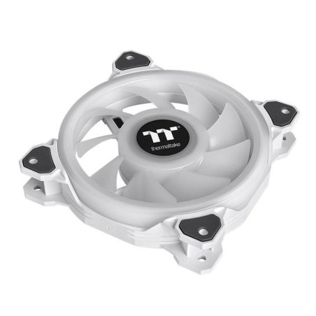 Thermaltake riing quad 12 rgb radiator pack 3 ventiladores edición premium blanco