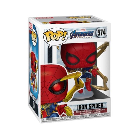 Funko pop iron spider 574 - avengers endgame - 889698451383