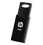 Pendrive hp 64gb usb 2.0 v212w negro tapa deslizante/plastico hpfd212b-64