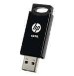 Pendrive hp 64gb usb 2.0 v212w negro tapa deslizante/plastico hpfd212b-64