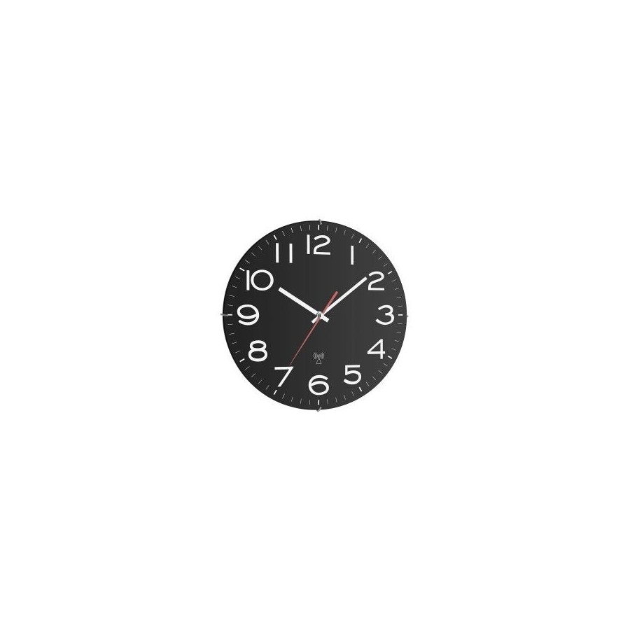 Tfa dostmann reloj de pared controlado por radio 60.3509 negro