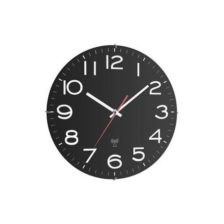 Tfa dostmann reloj de pared controlado por radio 60.3509 negro