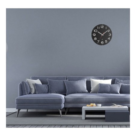 Tfa dostmann reloj de pared controlado por radio 60.3509 negro