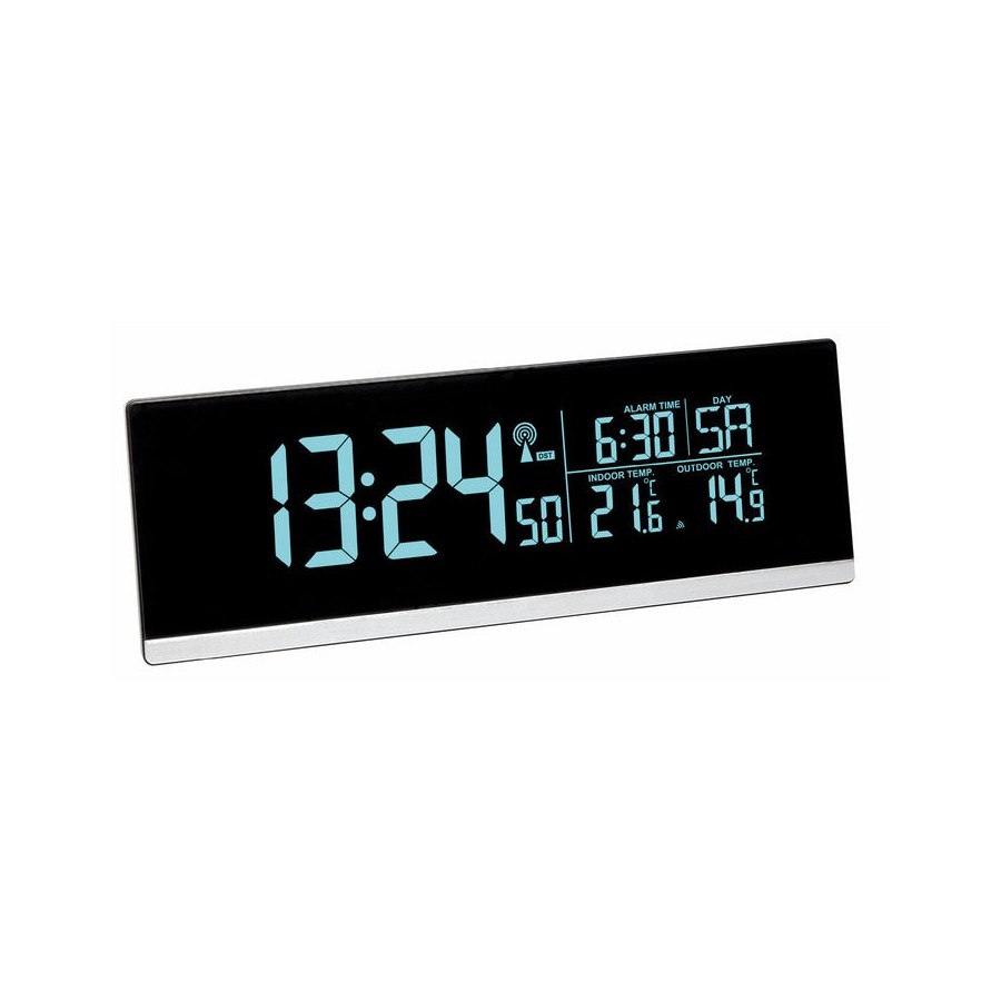 Tfa-dostmann 60.2548.01 despertador reloj despertador digital negro