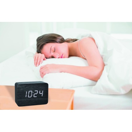 Tfa-dostmann 60.2549.01 despertador reloj despertador digital negro