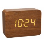 Tfa-dostmann 60.2549.08 despertador reloj despertador digital marrón