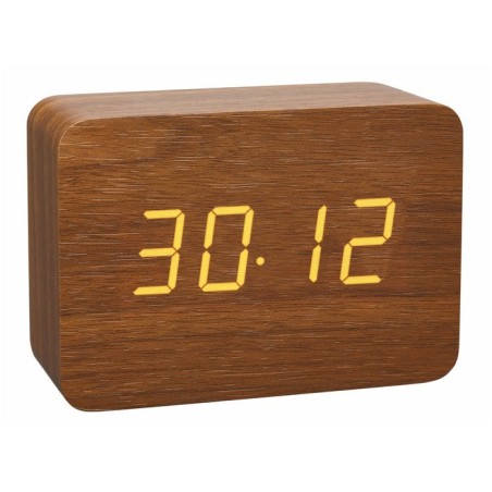 Tfa-dostmann 60.2549.08 despertador reloj despertador digital marrón