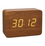 Tfa-dostmann 60.2549.08 despertador reloj despertador digital marrón