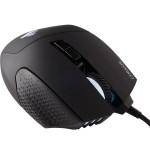 Raton corsair usb gaming scimitar elite rgb optico 16k dpi moba mmo negro