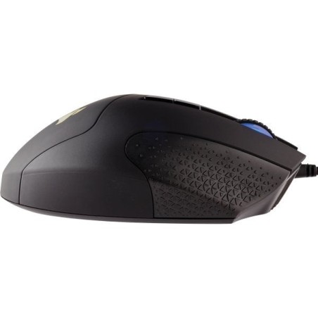 Raton corsair usb gaming scimitar elite rgb optico 16k dpi moba mmo negro