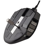 Raton corsair usb gaming scimitar elite rgb optico 16k dpi moba mmo negro