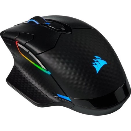 Raton corsair inalambrico gaming dark core rgb pro usb bt negro
