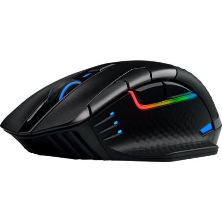 Raton corsair inalambrico gaming dark core rgb pro usb bt negro