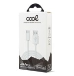 Cool cable usb tipo-c 1.2m blanco
