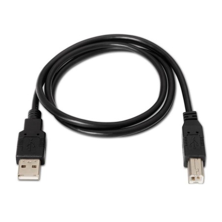 Aisens cable usb 2.0 impresora - tipo a macho a tipo b macho - 4.50m - negro