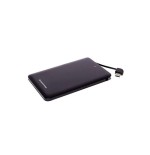 Kit 5 unidades powerbank conceptronic 4.000mah dual conector microusb / iphone color negro