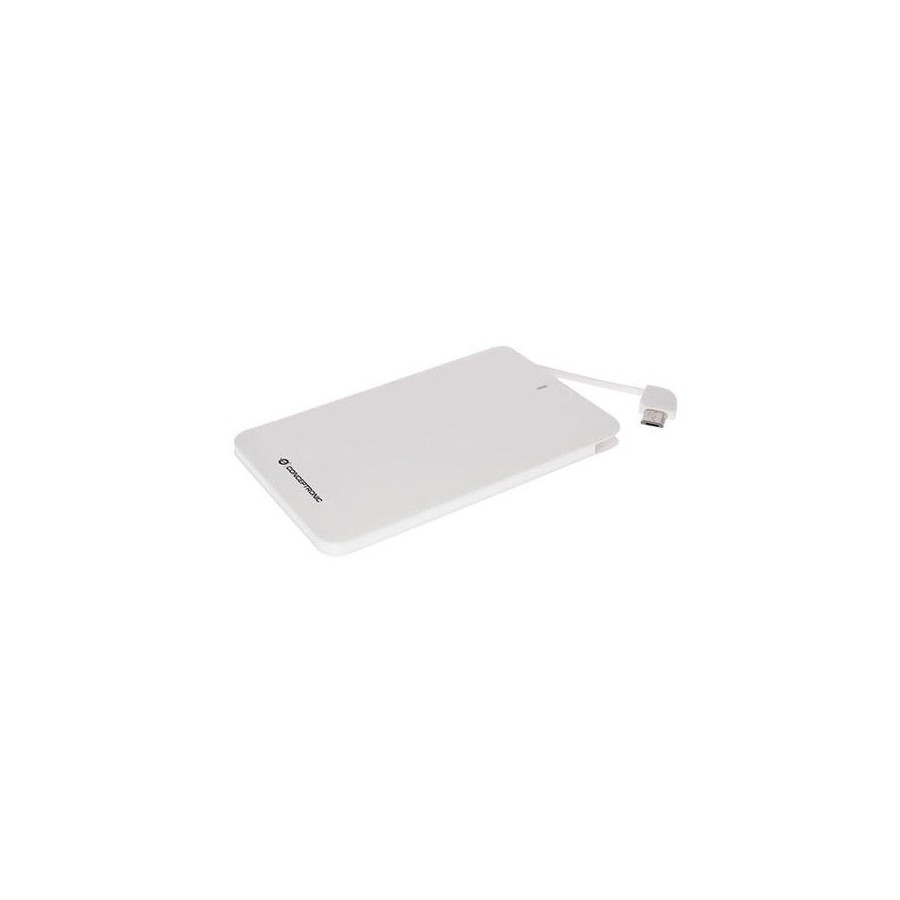 Kit 5 unidades powerbank conceptronic 4.000mah dual conector microusb / iphone color blanco