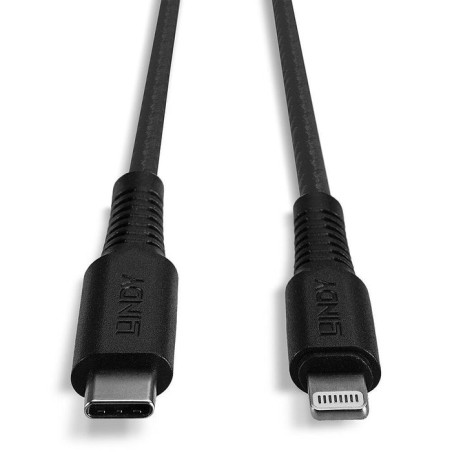 Lindy 31286 cable usb c - lightning 1 m negro