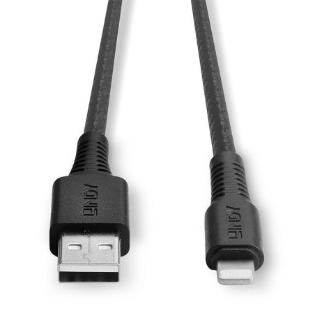 Lindy 31292 cable de conector lightning 2 m negro