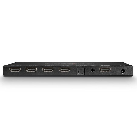 Divisor lindy de 4 puertos hdmi 2.0 18g con audio