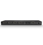 Divisor lindy de 4 puertos hdmi 2.0 18g con audio