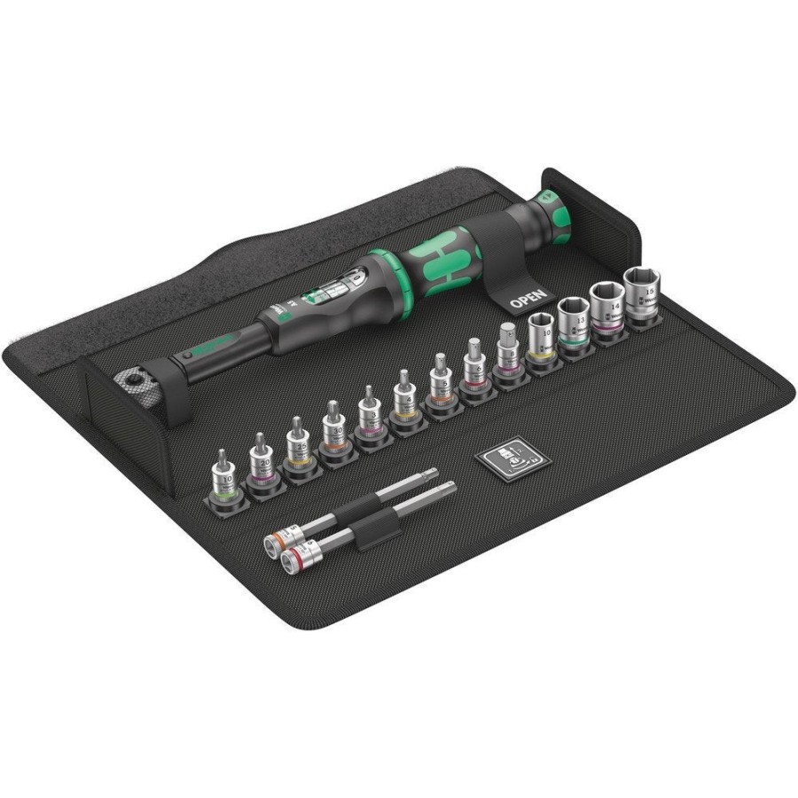 Wera drehmomentschlüssel bicycle set torque 1, 16-teilig 05004180001