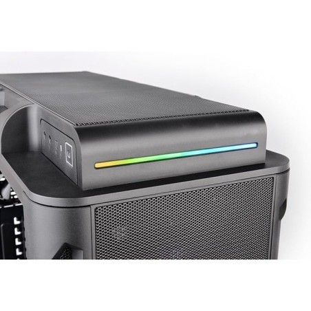 Caja pc thermaltake torre atx level 20 rs argb negro 2xven 200mm y  1xven120mm inclu/2xcristal templado ca-1p8-00m1wn-00