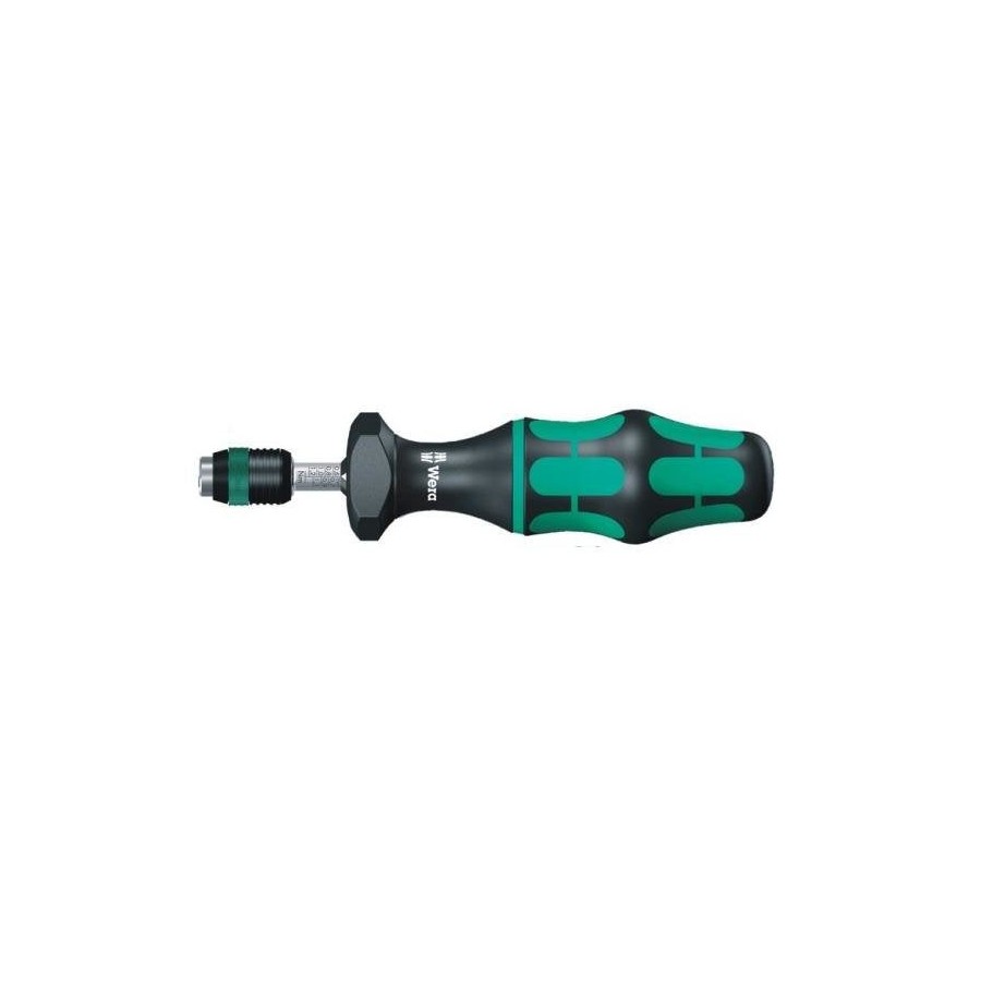 Wera par destornillador 7440, el par llave negro / verde, de 1/4 "bits