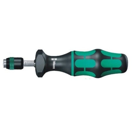 Wera par destornillador 7440, el par llave negro / verde, de 1/4 "bits