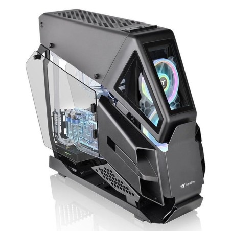 Caja pc thermaltake torre e-atx ah t600 full tower negro 2xcristal templado ca-1q4-00m1wn-00