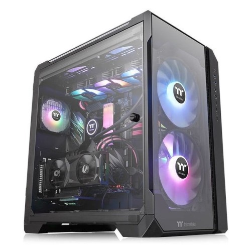 Caja pc thermaltake torre e-atx view 51 tg argb negro 2xven 200mm/1xven 120min ncluid/3xcristal templado ca-1q6-00m1wn-00