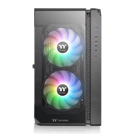 Caja pc thermaltake torre e-atx view 51 tg argb negro 2xven 200mm/1xven 120min ncluid/3xcristal templado ca-1q6-00m1wn-00
