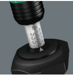 Wera par destornillador 7440, el par llave negro / verde, de 1/4 "bits