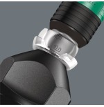 Wera par destornillador 7440, el par llave negro / verde, de 1/4 "bits