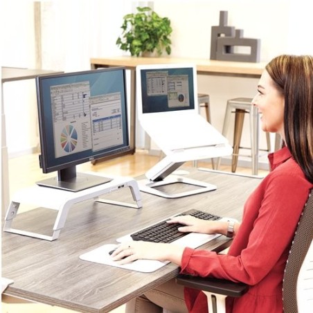 Soporte para monitor hana blanco
