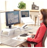 Soporte para monitor hana blanco