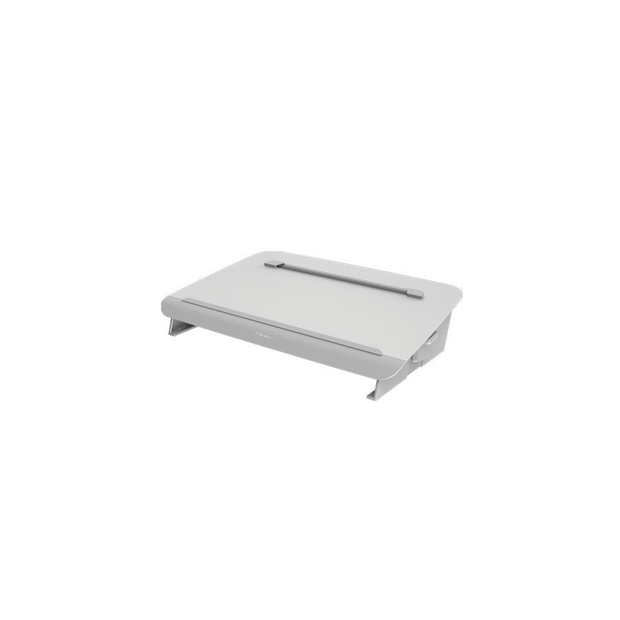 Fellowes hana soporte y atril - guia magnetica de lectura -  diseño elegante y duradero - hasta 5kg - color blanco