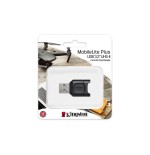 Lector de tarjetas externo kingston mobilelite plus usb 3.1, microsd