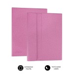Funda universal subblim clever stand para tablet hasta 10.1'/25.6cm pink material exterior acabado cloth interior aterciopelado
