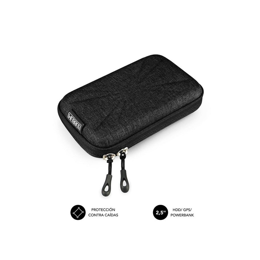Funda para disco externo de 2.5' subblim hdd business negra