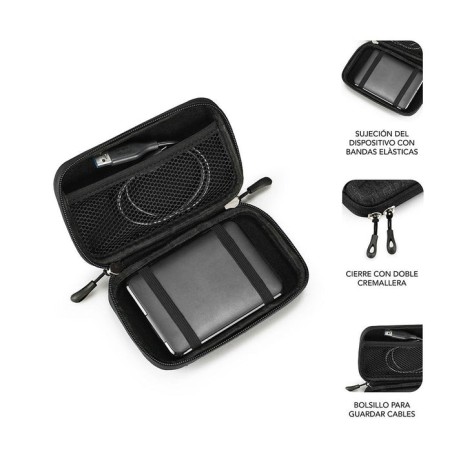 Funda para disco externo de 2.5' subblim hdd business negra