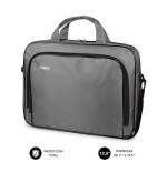 Maletín subblim oxford para portátiles hasta 12.5' gris