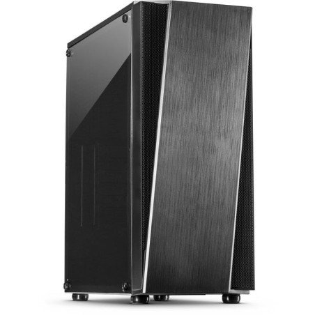 Caja pc inter-tech t-11 televen lateral de cristal acrílico