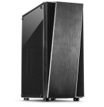 Caja pc inter-tech t-11 televen lateral de cristal acrílico