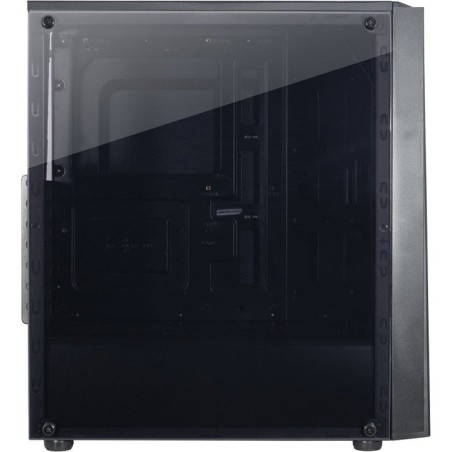 Caja pc inter-tech t-11 televen lateral de cristal acrílico