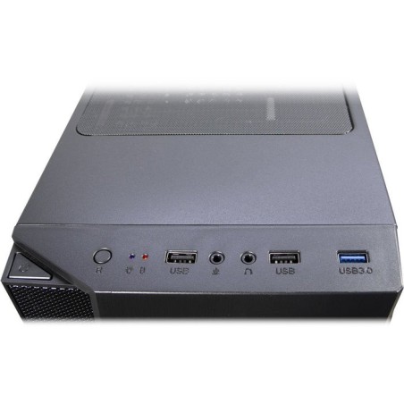 Caja pc inter-tech t-11 televen lateral de cristal acrílico