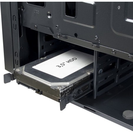 Caja pc inter-tech t-11 televen lateral de cristal acrílico