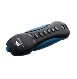 Pendrive corsair flash padlock 3 128gb secure usb 3.0 with keypad secure 256-bit hardware aes encryption