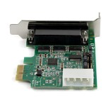 Startech.com tarjeta adaptadora pci express serie de 4 puertos rs232 - uart 16950 - perfil bajo