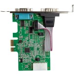 Startech.com tarjeta pci express serie de 2 puertos rs232 uart 16950